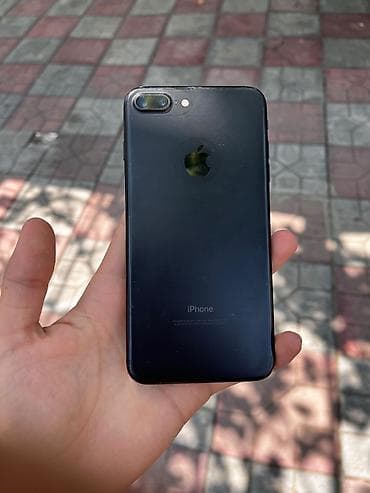 iphone 7 q: IPhone 7 Plus, 32 GB, Qara, Barmaq izi — 2