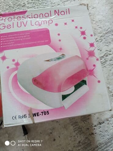 dirnaq qaynaq aparati: Uv lamp dirnaq qurudan tam ishlekdi — 2