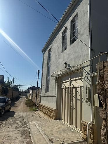 2 mərtəbəli fərdi yaşayış evi - Tam mülkiyyətli həyət evi, daş