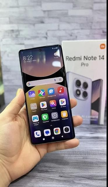 apple ipad mini 5: Redmi Note 14 Pro, 512 GB, rəng - Qara, Barmaq izi — 2