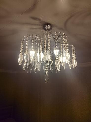 Çılçıraq, 5 lampa, Metal