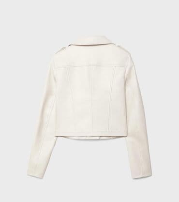 zara xs: Dəri kurtka, Stradivarius, XS — 8