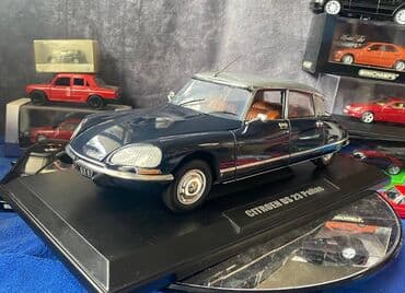 теннисный стол: Kolleksiya ücün avtomobil modeli Citroen DS23 Pallas blue silver — 7