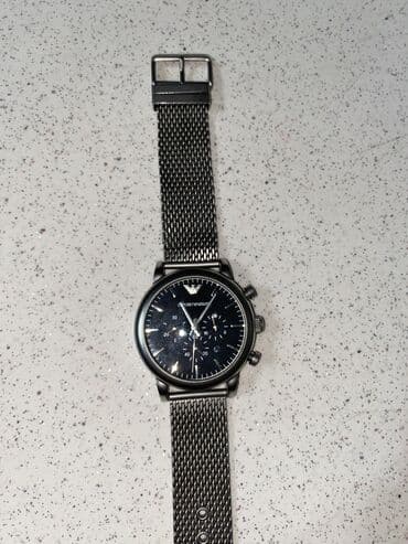 tw8 max smartwatch: İşlənmiş, Qol saatı, Emporio Armani, rəng - Gümüşü — 1