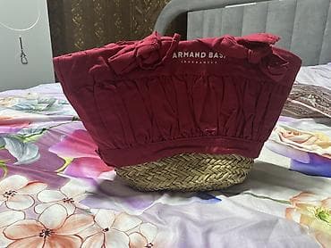 İdman çantaları: ARMAND BASI “Fragrances” brendi çimərlik/səbət çantası - Dizayn — 2