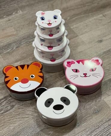 usaq yemek: Uşaq üçün qida saxlama qabı
4 eded — 1