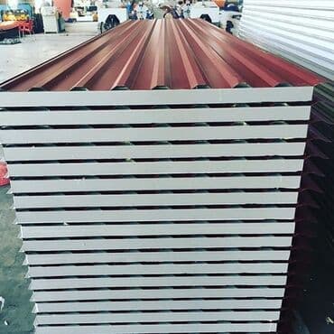 işlənmiş dəmir şifer: Metal dam örtükləri, rəng - Qırmızı, Pulsuz çatdırılma, Zəmanətli, Kredit yoxdur — 6