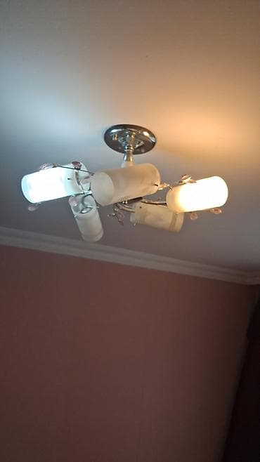 Çılçıraq, 6 lampa, Metal