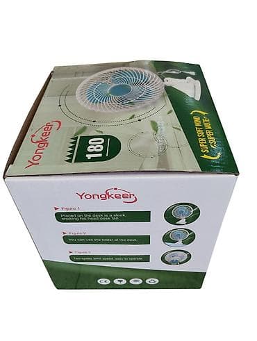 ventil: "Yongkeer 180" Masaüstü Sərinkeş 18sm 2 Sürətli . ❄️ Sərinlik artıq — 8