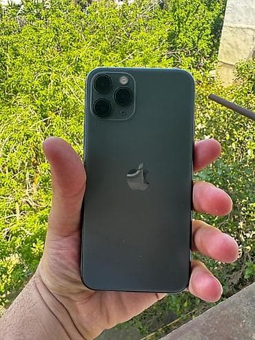 IPhone 11 Pro, Matte Midnight Green, Face ID