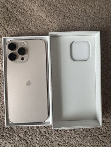 iphone 16 pro max 1tb qiymeti: IPhone 16 Pro Max, 1 TB, Qızılı, Face ID — 4