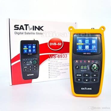 Satlink WS-6933 HD. Satfinder krosnu qurasdirmaq ucun HD siqnallarida