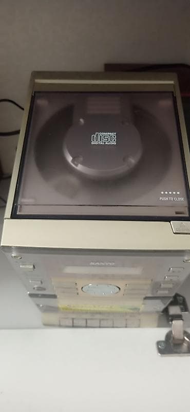 Musiqi mərkəzləri: Sanyo mini hi-fi musiqi sistemi – stereo kolonka dəsti ilə — 2