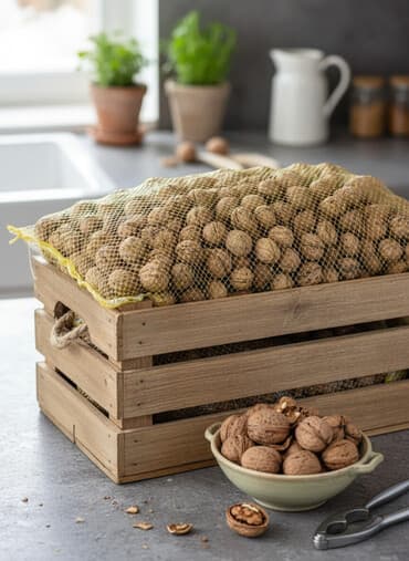 Məhsul: Qabıqlı qoz (tam meyvə) Ukraniya Qozu Qabıqı yumşaq Topdan — 1