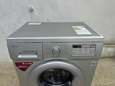 elektrik muhərrik: Paltaryuyan maşın LG, 6 kq, İşlənmiş, Avtomat, Qurutma var — 2