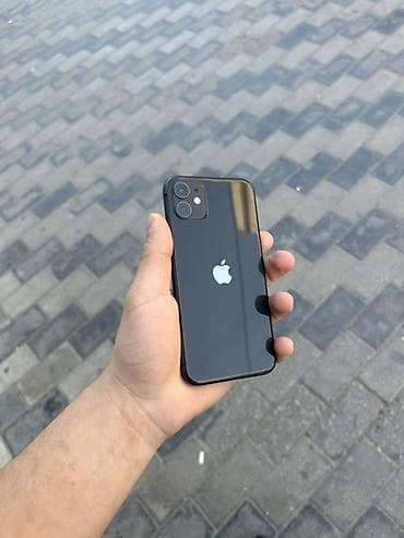 agdas ikinci el: IPhone 11, 64 GB, Qara, Face ID — 1