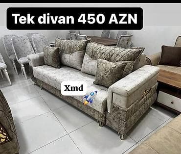 Divan, Açılmayan, Bazasız, Parça, Çatdırılma yoxdur