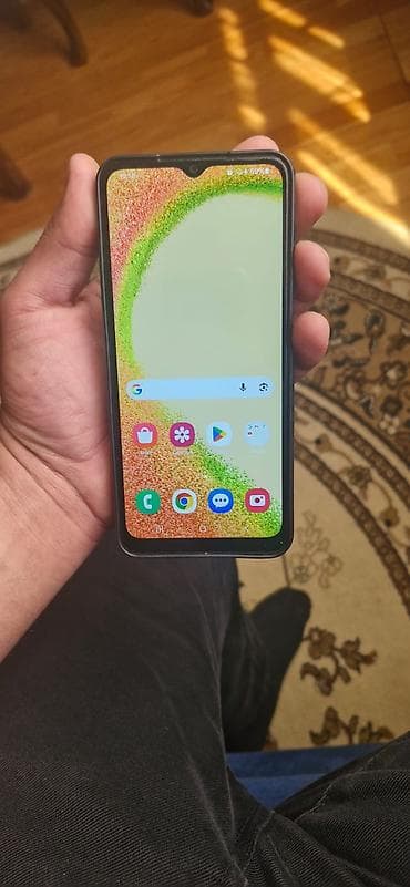 a35 ikinci el: Samsung Galaxy A04s, rəng - Qara, Barmaq izi — 3