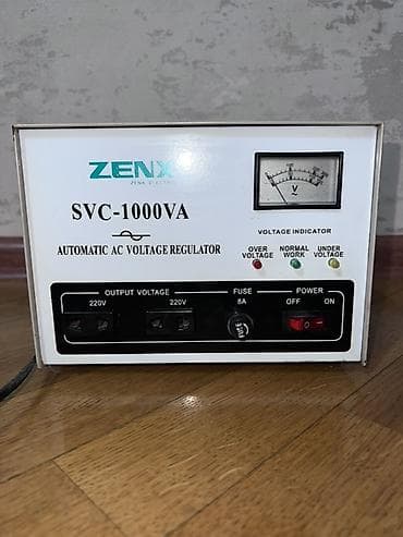 norm: Stalbizator ZENX SVC-1000VA – Avtomatik AC Gərginlik Tənzimləyicisi — 1