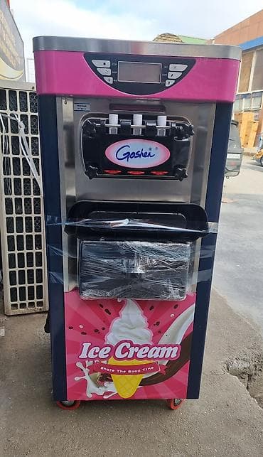 dondurma: Dondurma aparatı Ice cream machine GOSHEN Model : BJ218C-D2 3 Rəngli — 7