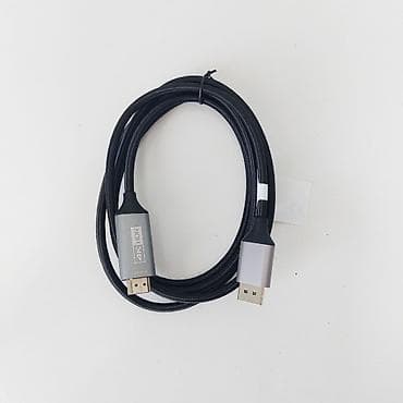 veten komputer: Kabel “Display Port to HDMİ 2m 4K 60HZ” ⭐Display Port to HDMİ 2m 4K — 6