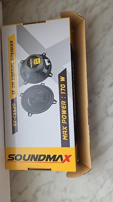 dinamiklər: Soundmax SX-CX520 avtomobil akustikası - Tip: 2‑yollu koaksial — 1