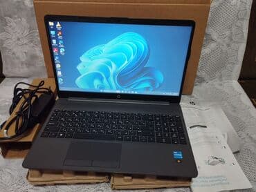 HP noutbuk – orijinal qutusu, adapteri və sənədləri ilə — 14