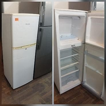 2 qapılı Hisense Soyuducu Satılır, rəng - Ağ