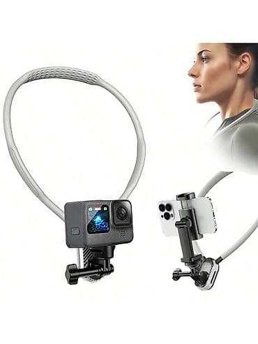 samsuq telfon: Maqnitli boyun üçün tutacaq – smartfon və action kamera üçün universal — 3