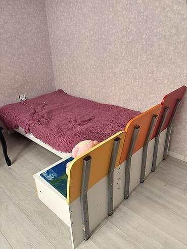 Oğlan və qız üçün, İşlənmiş, Çarpayı, Bazasız, Matrassız, Siyirməsiz — 4