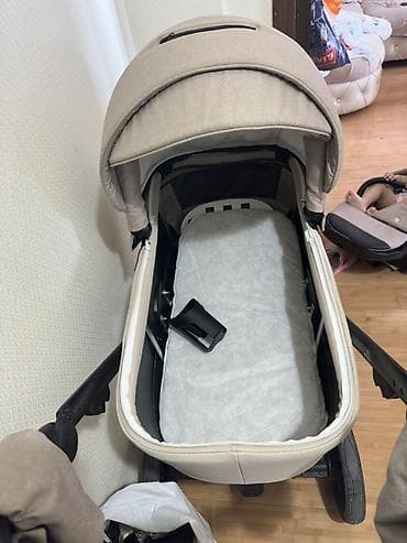 usaq xoncasi instagram: Uşaq arabası – bej rəngli, çoxfunksiyalı 2‑in‑1 komplekt happy baby — 9