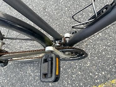 Детские велосипеды: Velosiped Şəhər/trekking tipli velosiped – mat qara rəng — 3