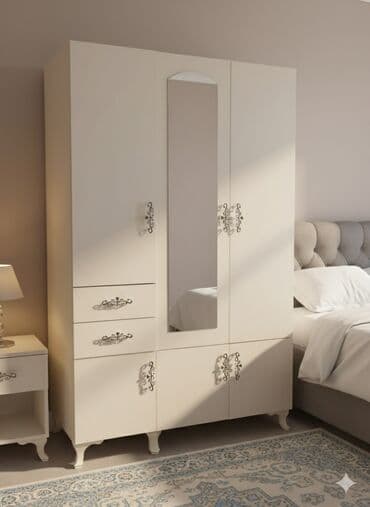 Təmir və tikinti: Yeni, Açılan, 3 qapılı Düz dolab, Qarderob, paltar dolabı, Azərbaycan — 5