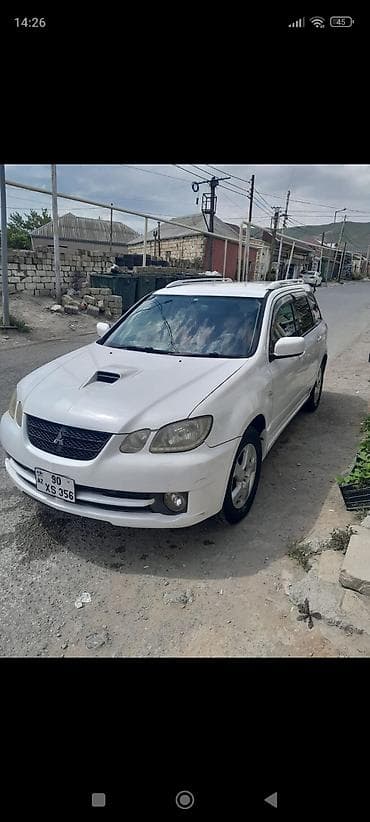 teziq olcen aparat: Mitsubishi Airtrek (Japan istehsalı) – ağ rəngli, tam ölçülü universal — 6