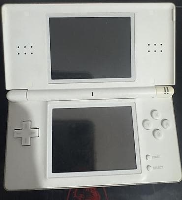 Nintendo DS Lite White işləkdir, problemi yoxdur. proşivka olunub — 2