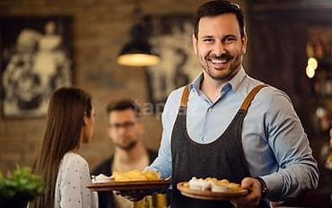 Ofisiant tələb olunur, Kafe, Gündəlik ödəniş, 18-29 yaş