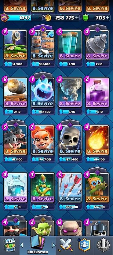 clash royale: Clash Royale oyun hesabı - Arena: 16 (Celladın Mutfăğı), 5500+ kupa - — 4