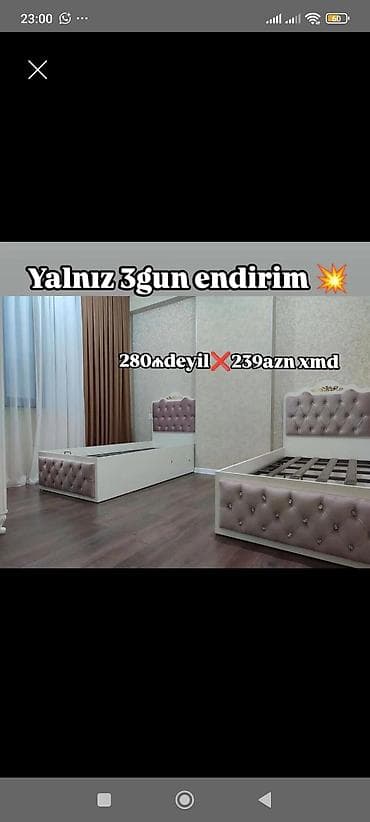 usag ucun: Uşaq/yeniyetmə otağı üçün dəbli tək nəfərlik çarpayı dəsti — 1