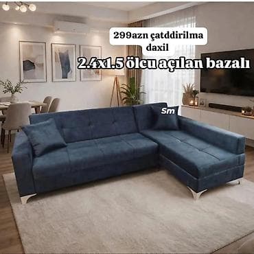 Künc divan, Açılan, Bazalı, Parça, Pulsuz çatdırılma