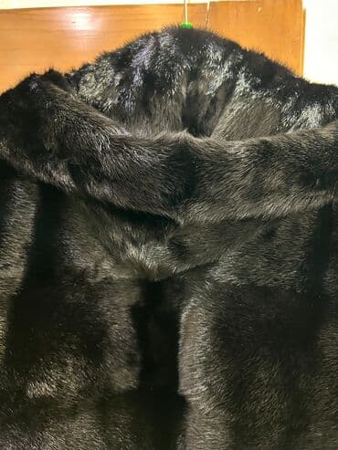 женские шлепанцы с мехом: Шуба, XL, цвет - Черный — 4