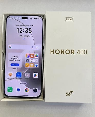telfonu: Honor 400 Lite, 256 GB, rəng - Boz — 2