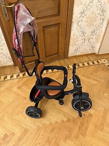 velosipedler ucuz: Uşaq üçtəkərli velosipedi – Happybaby - İdarəetmə üçün arxa valideyn — 2