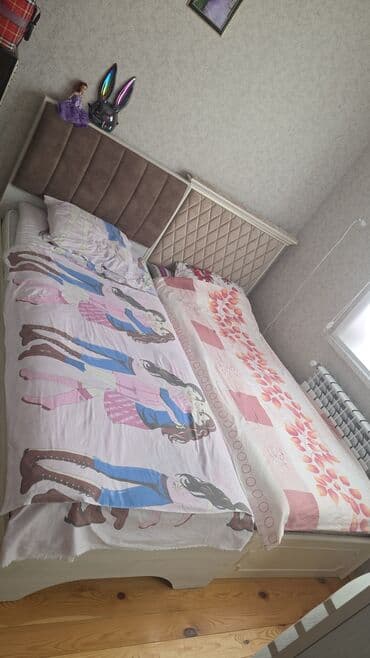 двухъярусная кровать: Новый, Односпальная кровать, Без подьемного механизма, Без матраса, Без выдвижных ящиков, Азербайджан — 2