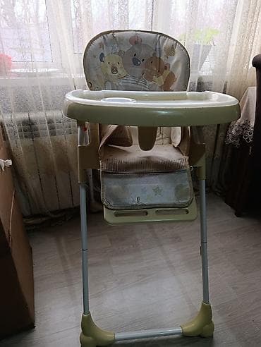 Oyuncaqlar: Uşaq yemək stulu - Rahat və dayanıqlı konstruk­siya: metal karkas — 2