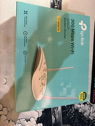 nokia modem router: TP-Link TD-W8961N ADSL2+ Modem Router Xüsusiyyətlər: - 300 Mbps-ə — 1