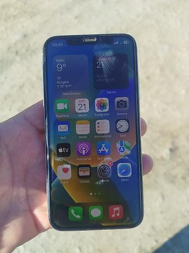 iphone kreditle: IPhone X, Gümüşü, Face ID — 4