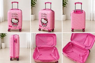 heyvan daşıma cantası: Satılır – Hello Kitty uşaq çamadanı 💗 Çox səliqəli istifadə olunub — 2