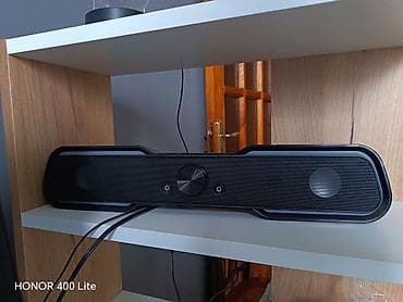 mikrafonu: Masaüstü səs paneli (soundbar) – kompyuter və noutbuk üçün. Yeni — 1