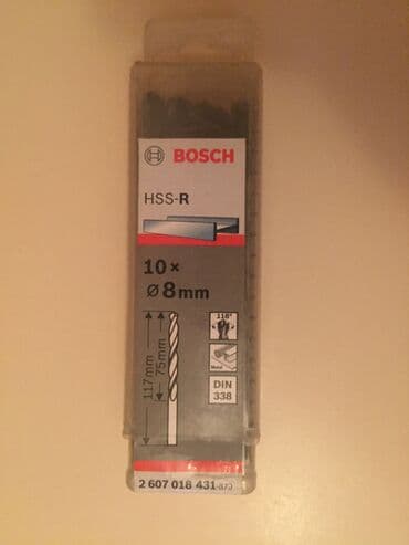 Santexnika: Sverlo orginal. Sarışıda 60 manatdı topdan istəyən olsa bir qiymətdə — 4