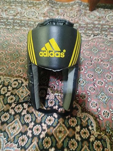 qaşıq dəst: Kickboks/ boks üçün tam ekipman dəsti - Adidas baş qoruyucusu: qalın — 5